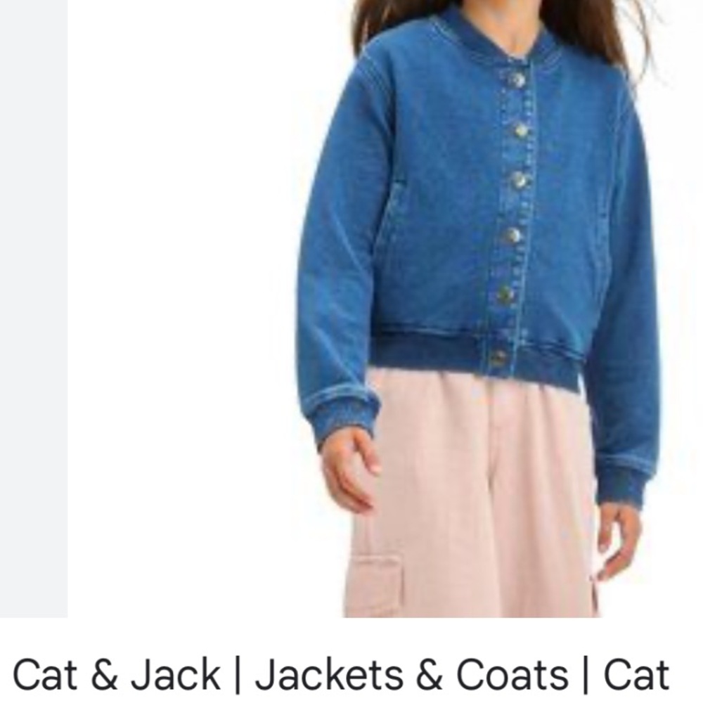Cat & Jack Dark Blue Jean Jacket